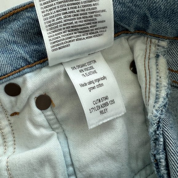 AGOLDE Riley High Rise Straight Crop - Picture 6 of 7